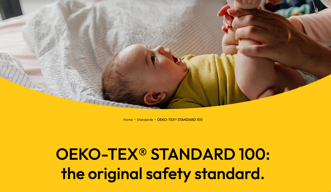 OEKO-TEX® STANDARD 100: the original safety standard. The Safest Clothing for your baby. Bamboo!