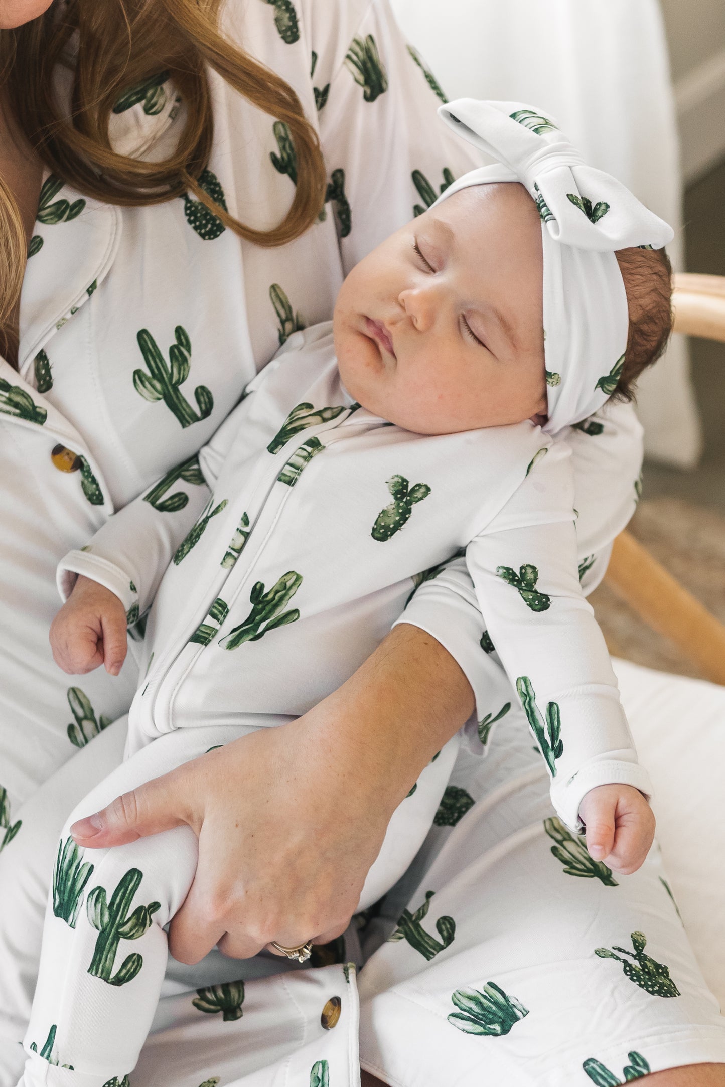 Cactus Cutie Bamboo Zip Romper