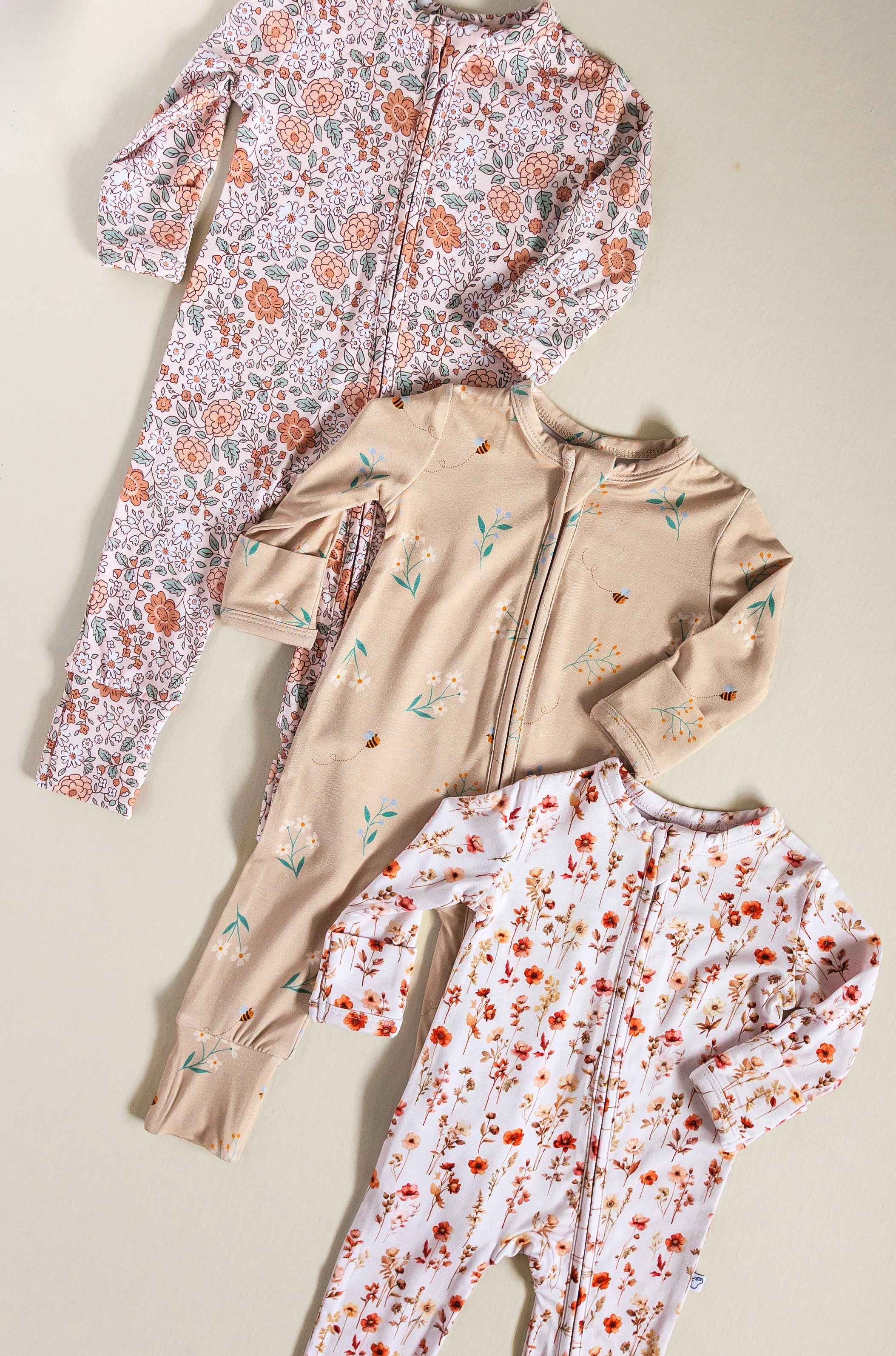 Zip Romper Onesies - little nessi