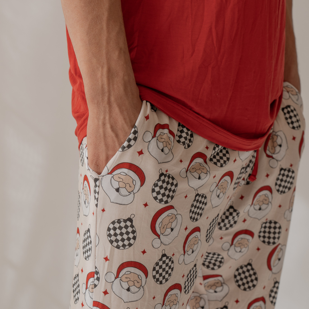 Disco Santa Men’s Tee & Pant Set