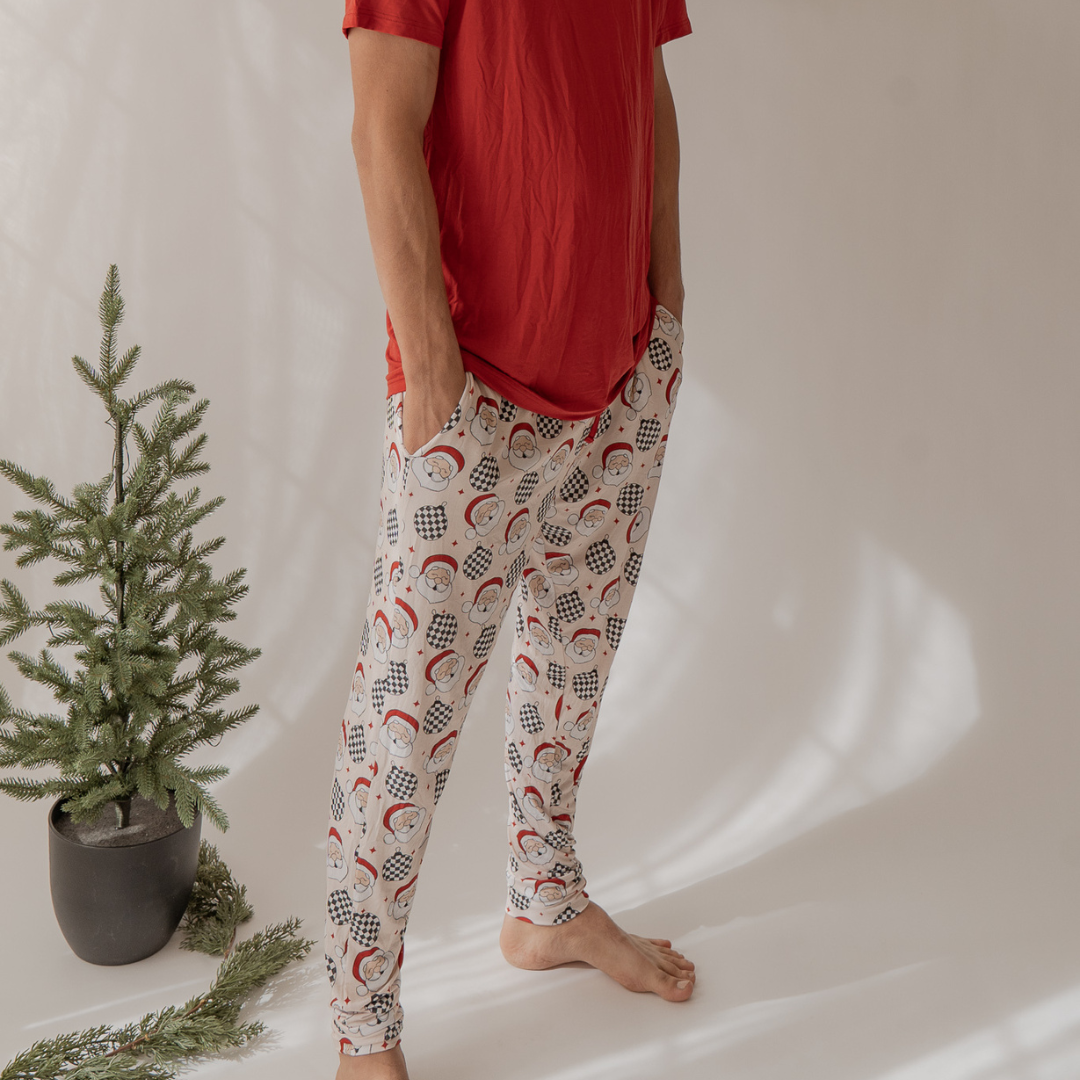 Disco Santa Men’s Tee & Pant Set