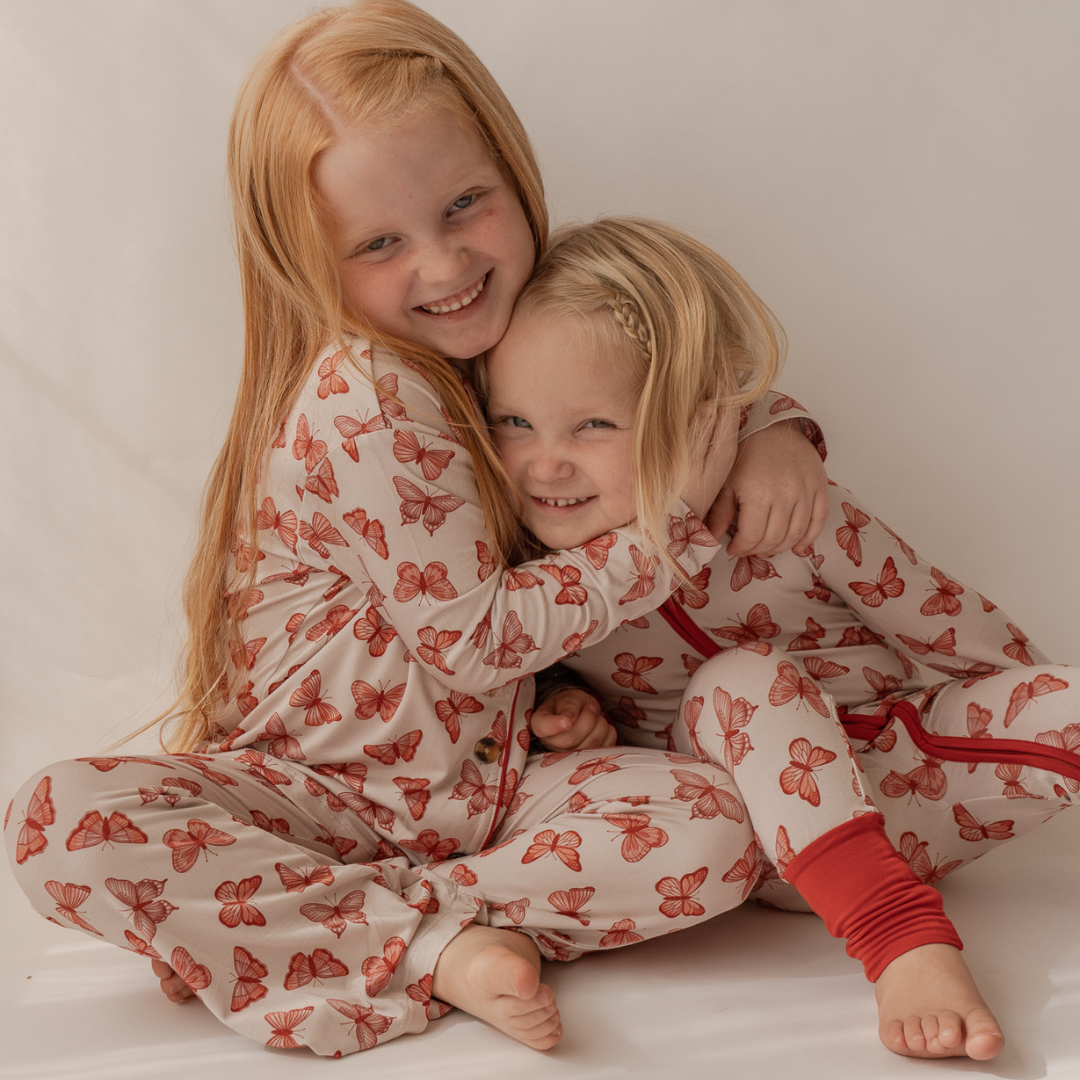 Butterfly Zip Onesie
