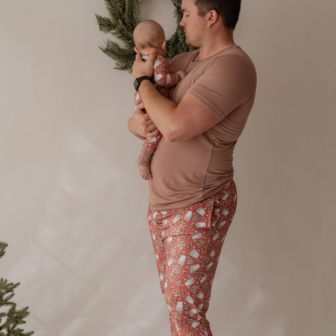 Milk & Cookies Men’s Tee & Pant Set