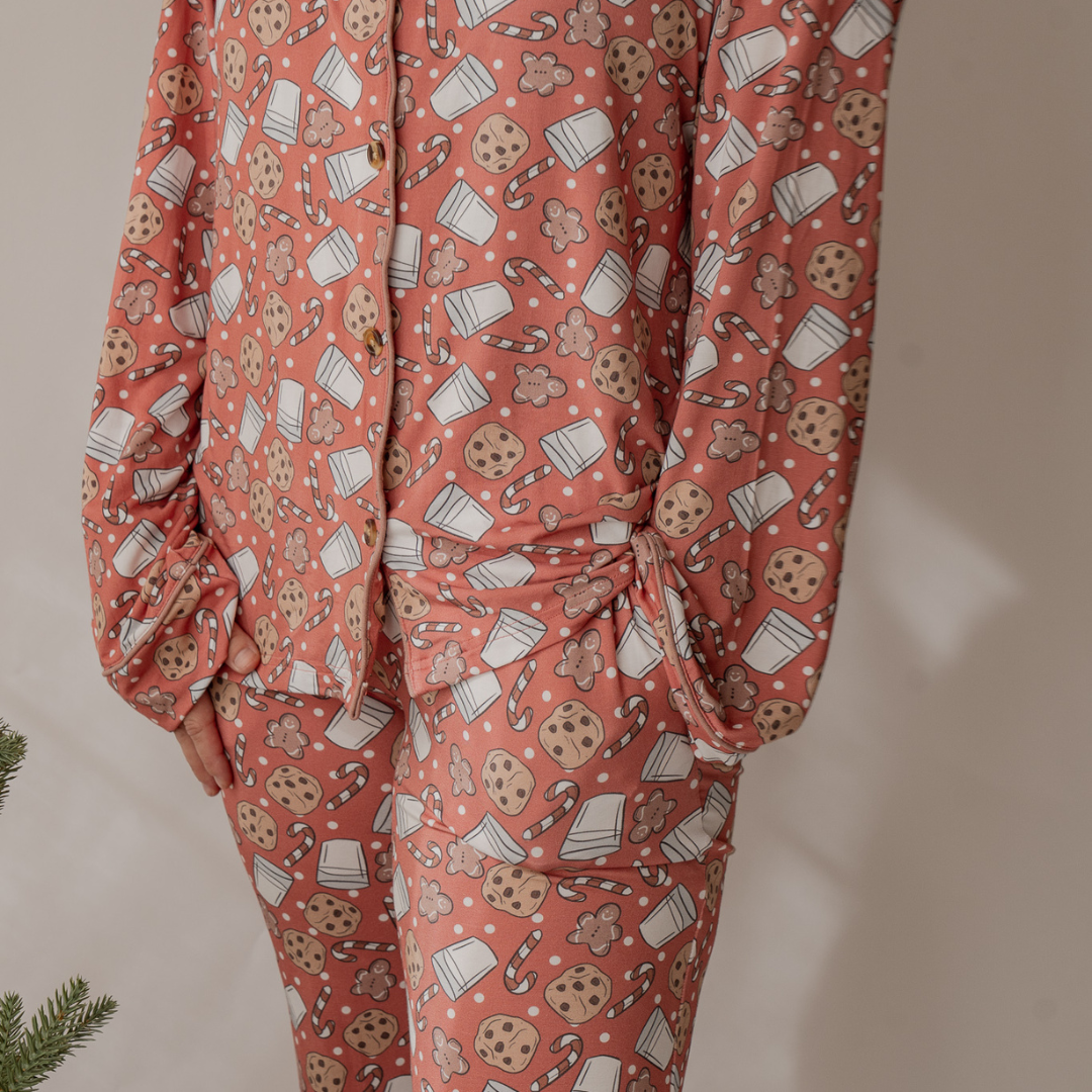 Milk & Cookies Women’s Long Sleeve Flare Set