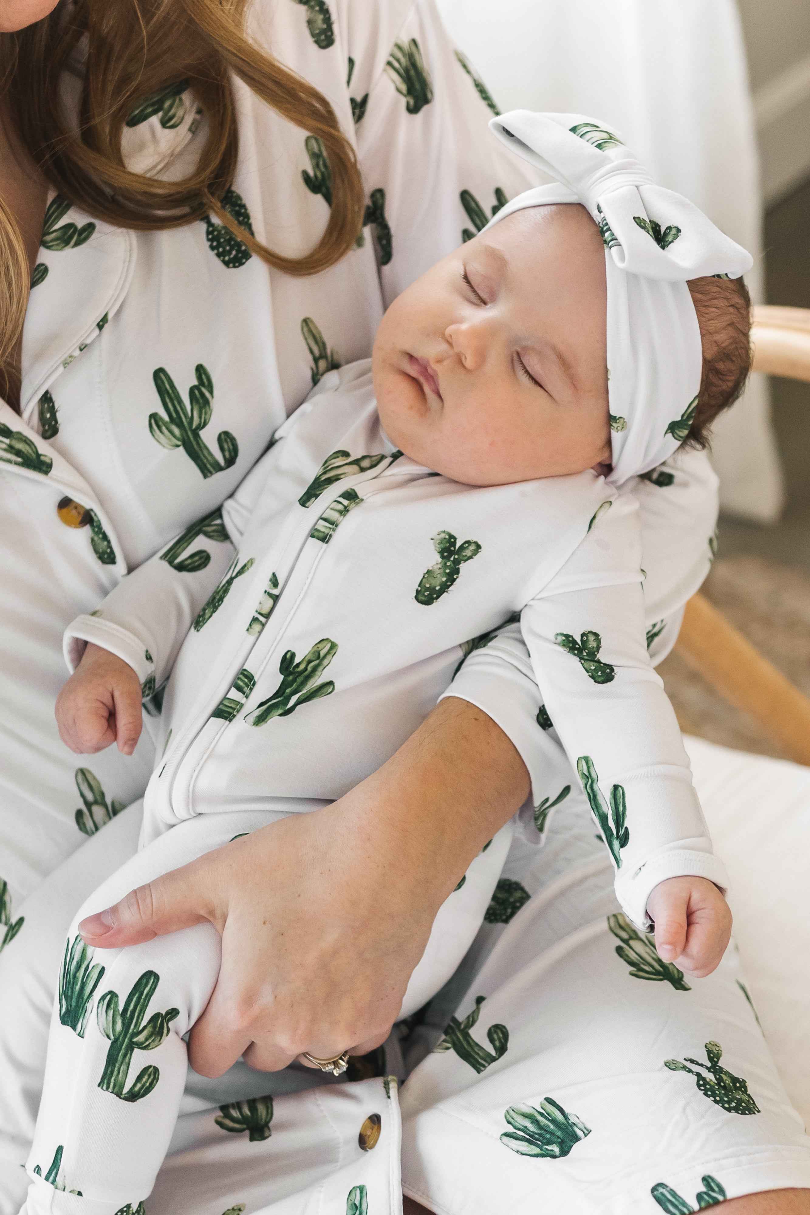 Cactus Cutie Bamboo Zip Onesie