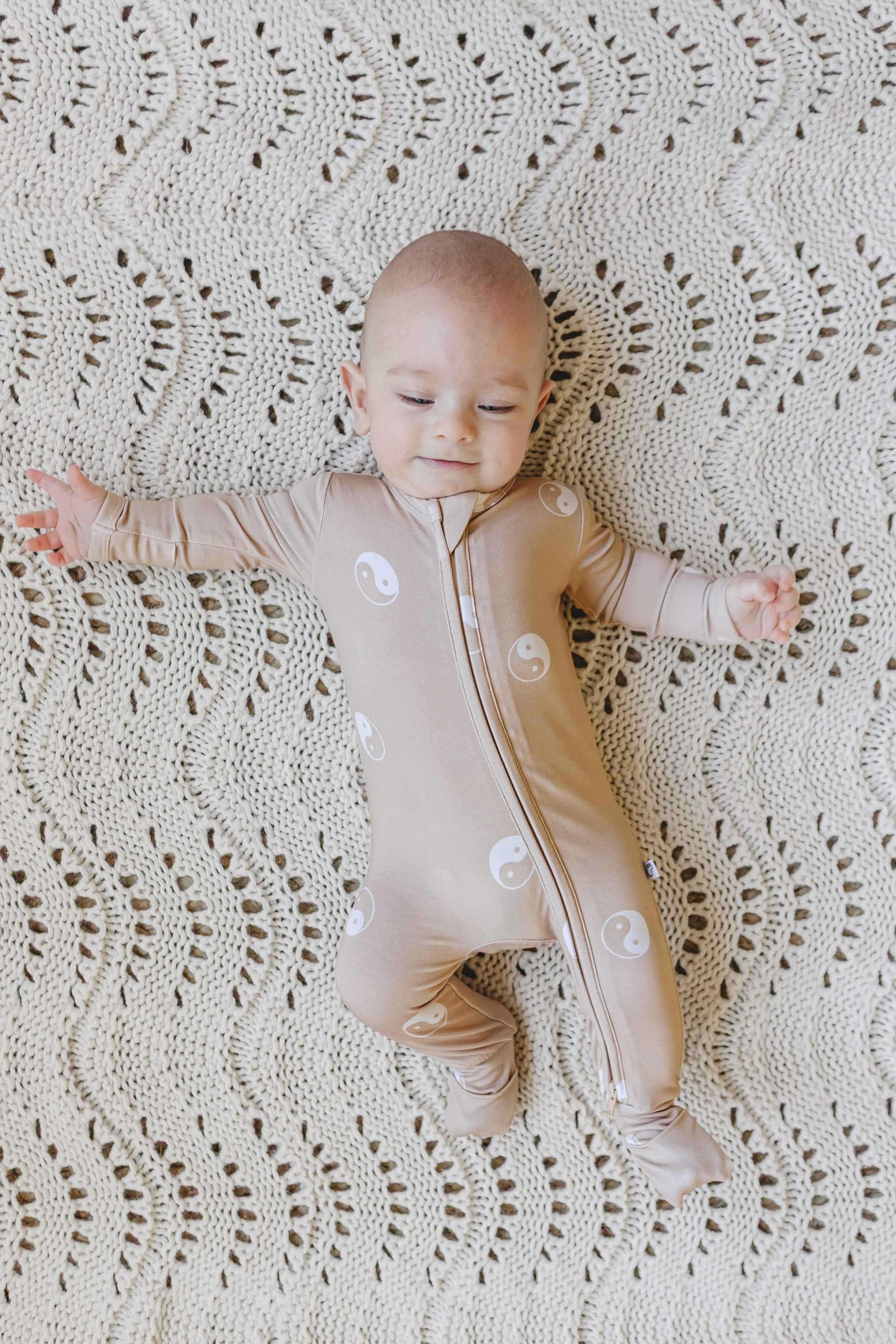 Zen Babe Bamboo Zip Onesie