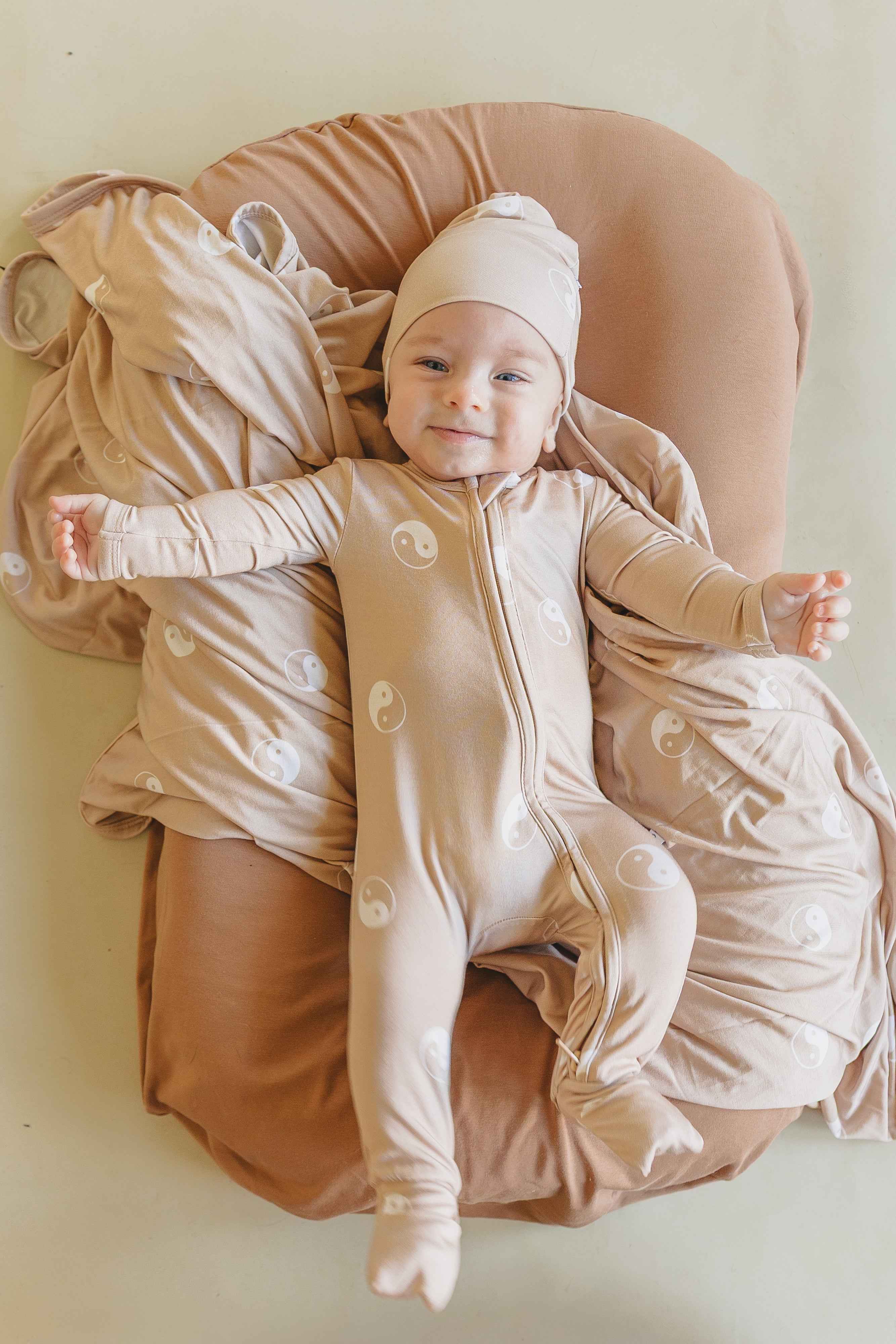 Zen Babe Bamboo Zip Onesie