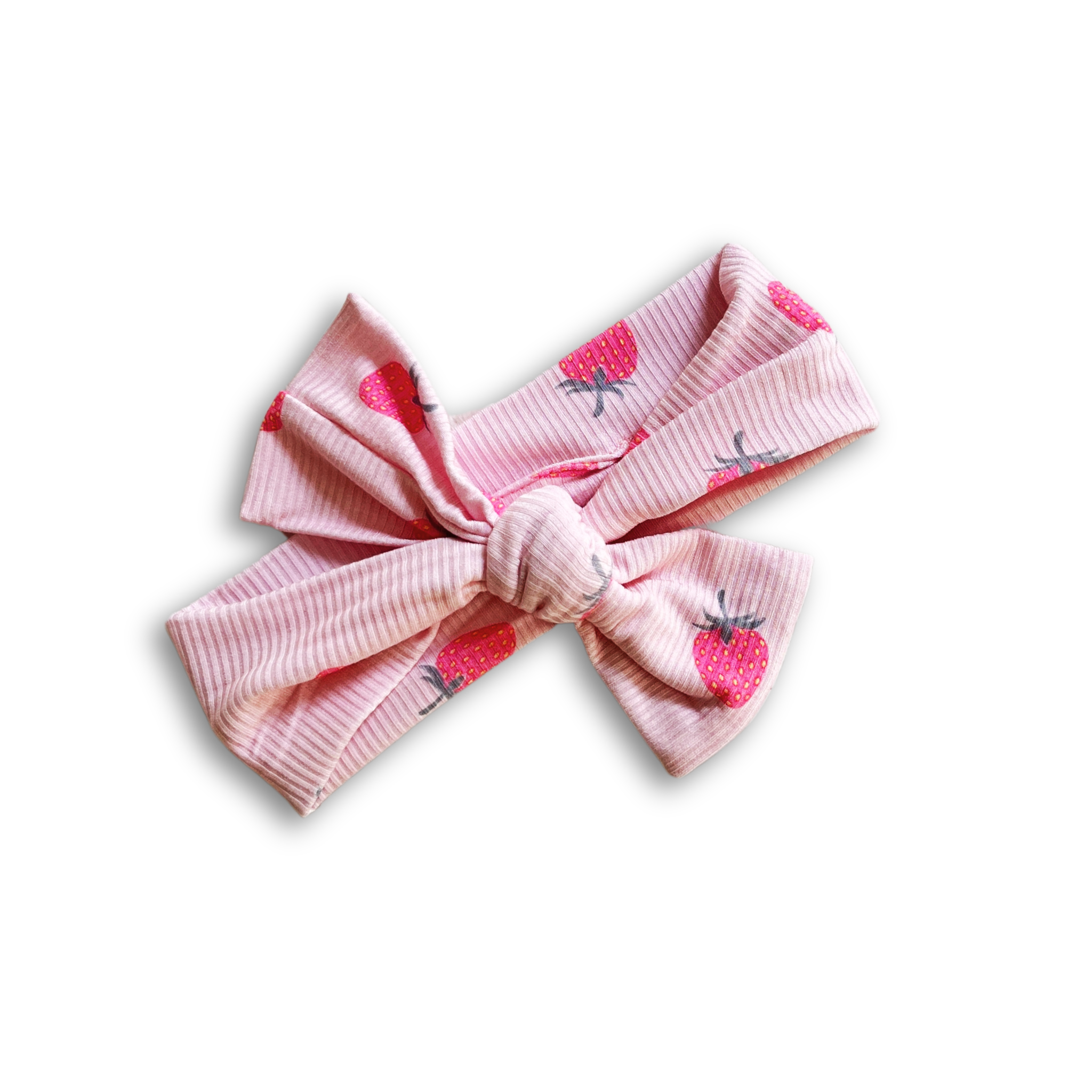 Strawberry Headband Bow