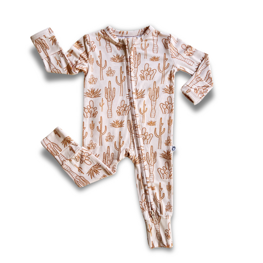 Bamboo Zip Romper | Desert Dream