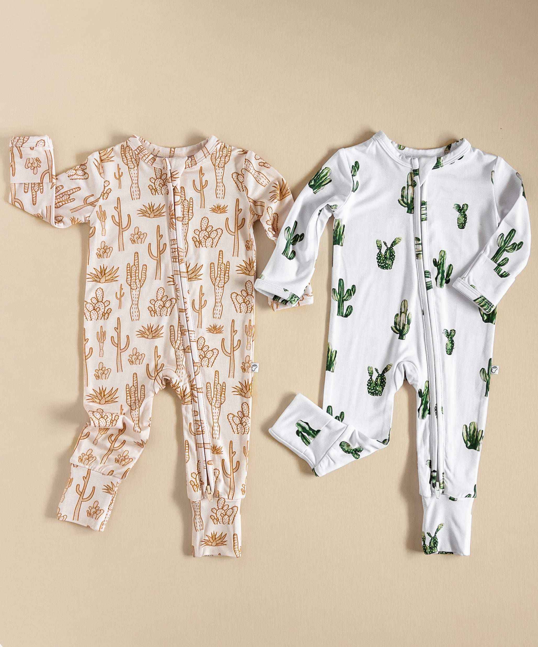 Desert Dream Bamboo Zip Onesie - little nessi