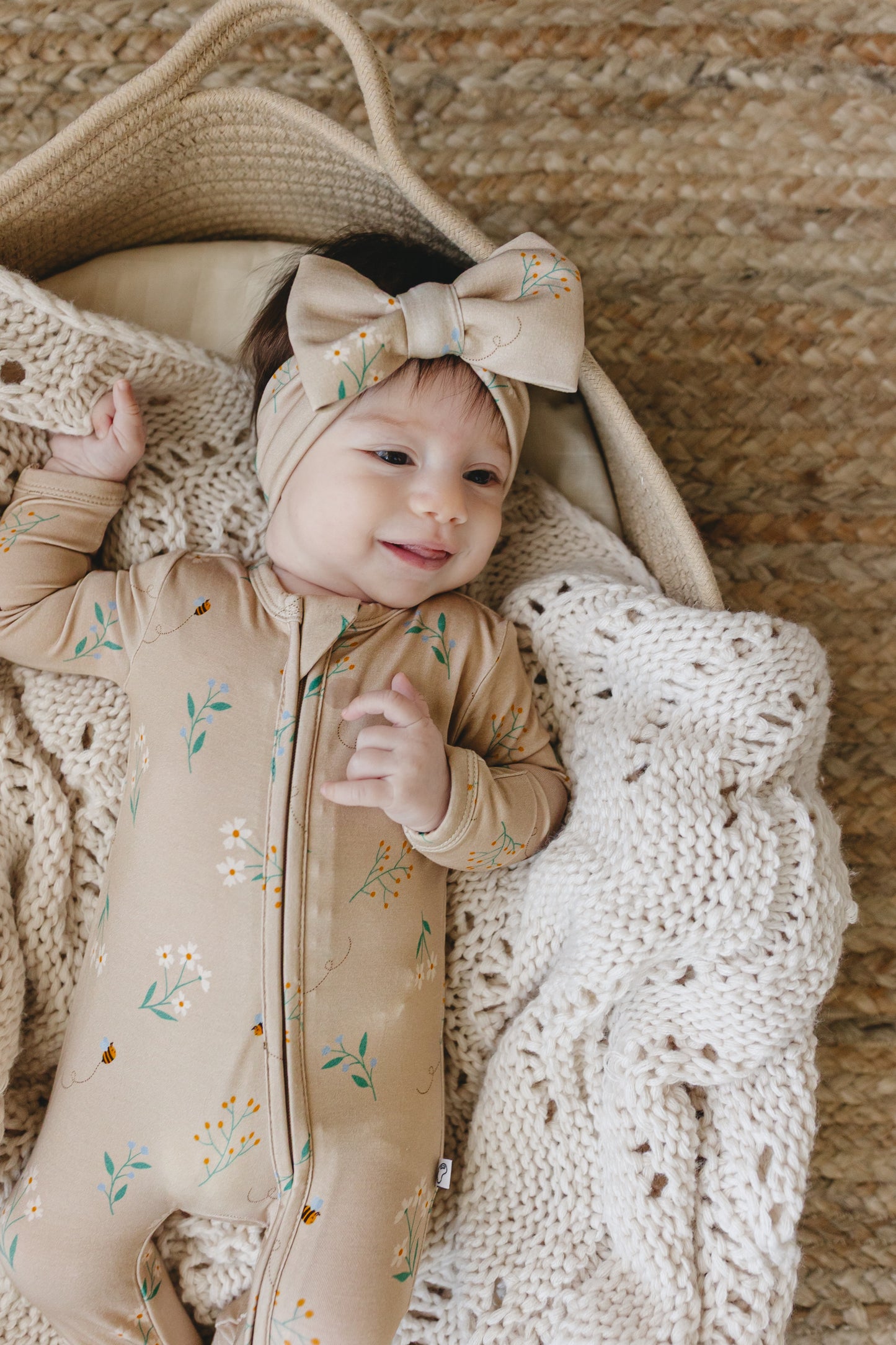 Adjustable Bows | Honey Blossom