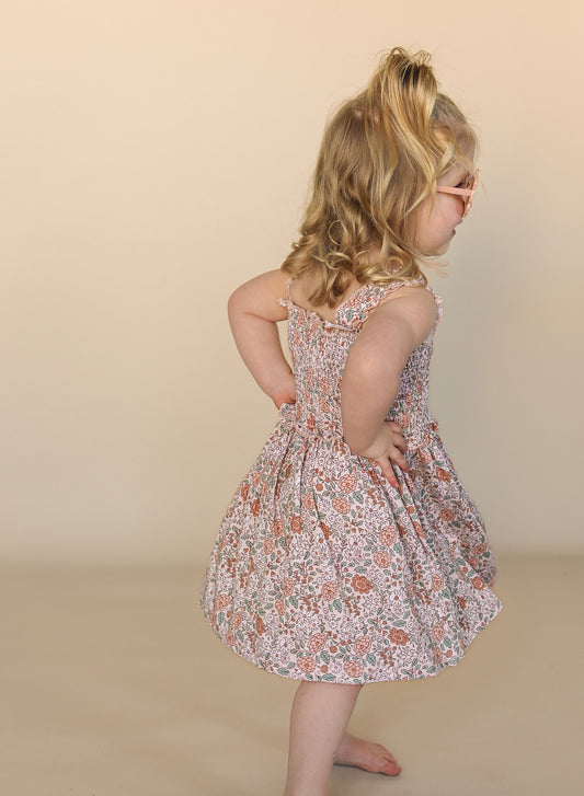 Bamboo Summer Twirl Dress | Vintage Bloom