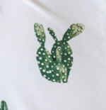 Cactus Cutie Bamboo Zip Onesie