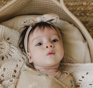 Honey Blossom Headband Bow