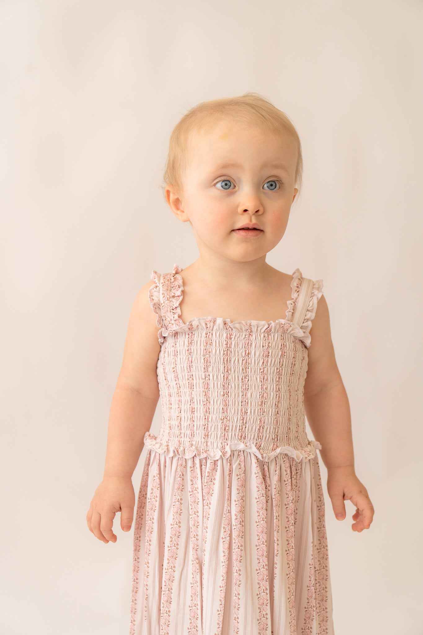 Rosy Reverie Bamboo Girls Twirl Dress