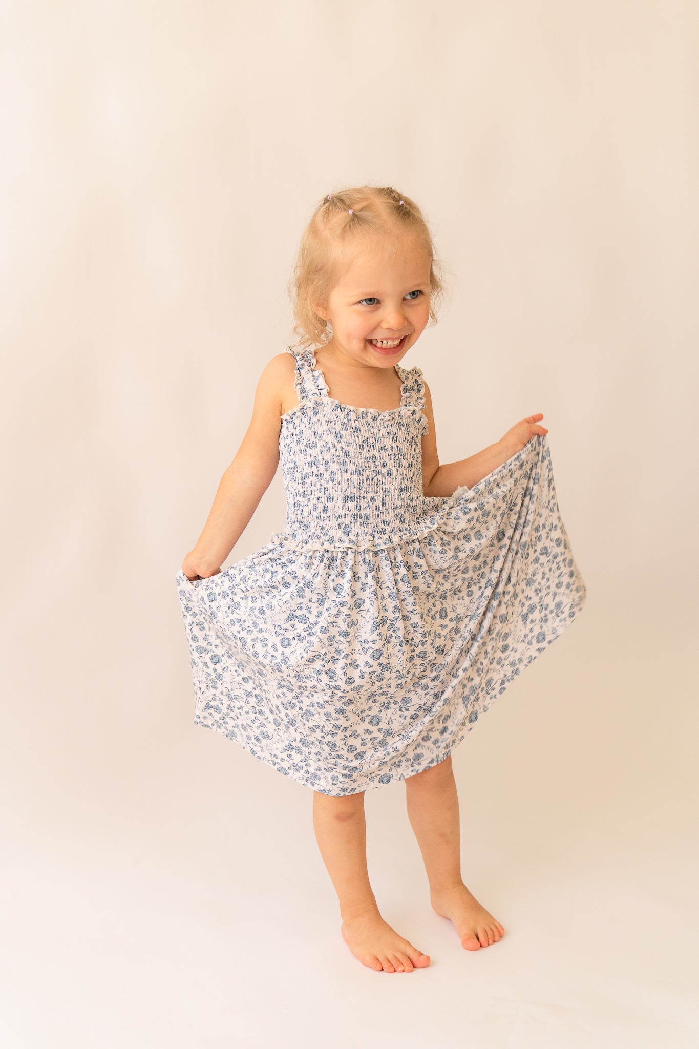 Bamboo Summer Twirl Dress | Bluebell Bloom