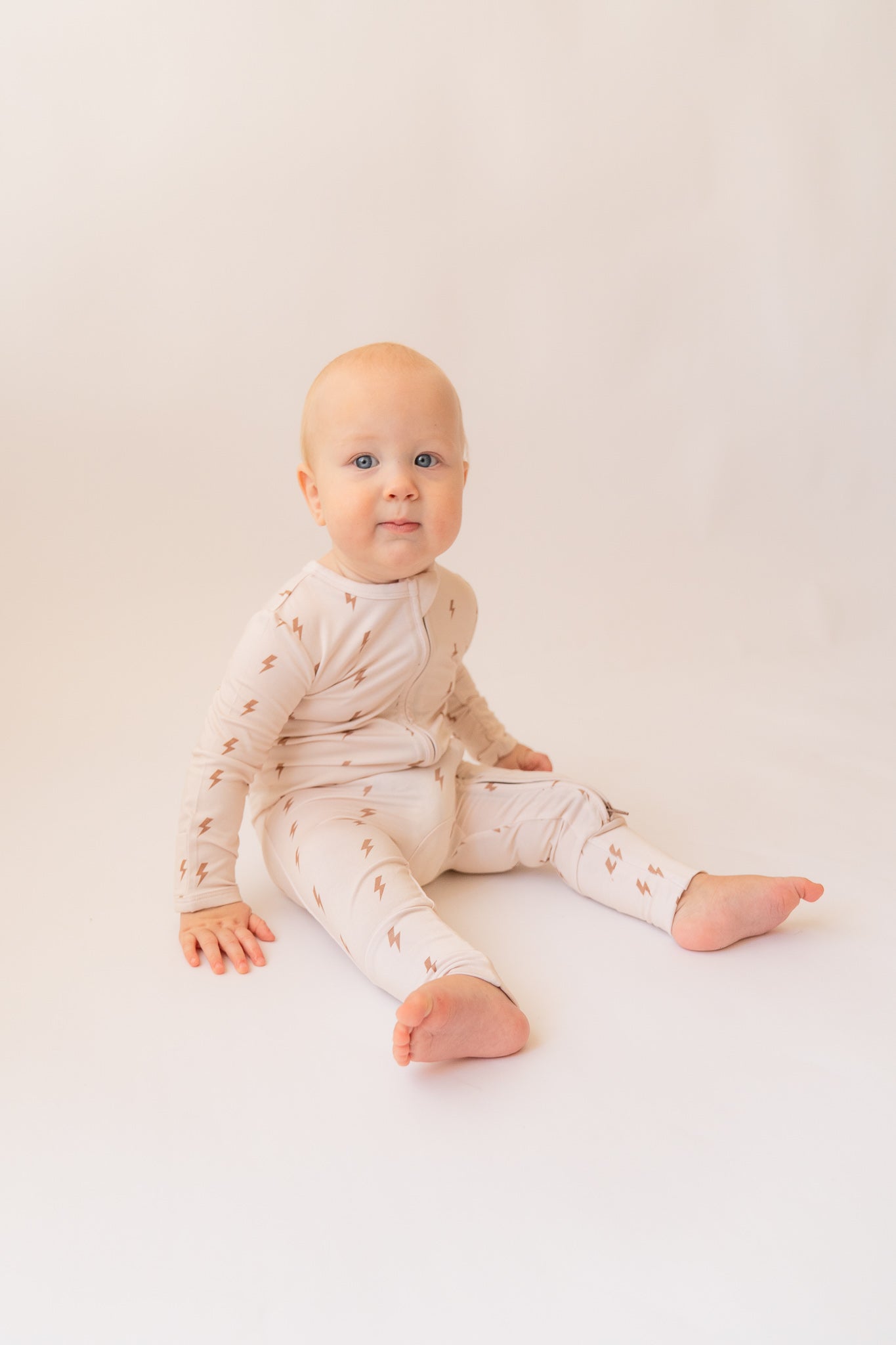 Bamboo Zip Romper | Electric Spark