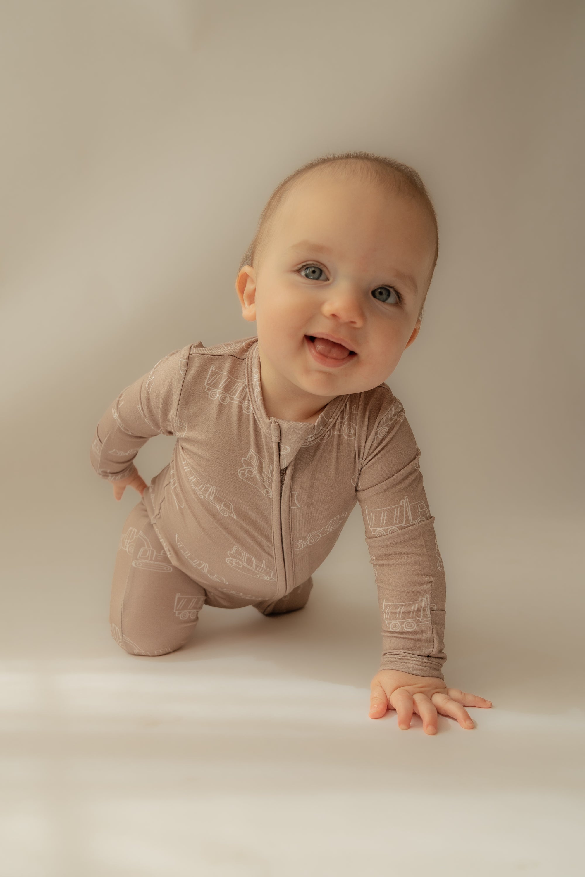 Groundbreaker Bamboo Zip Onesie