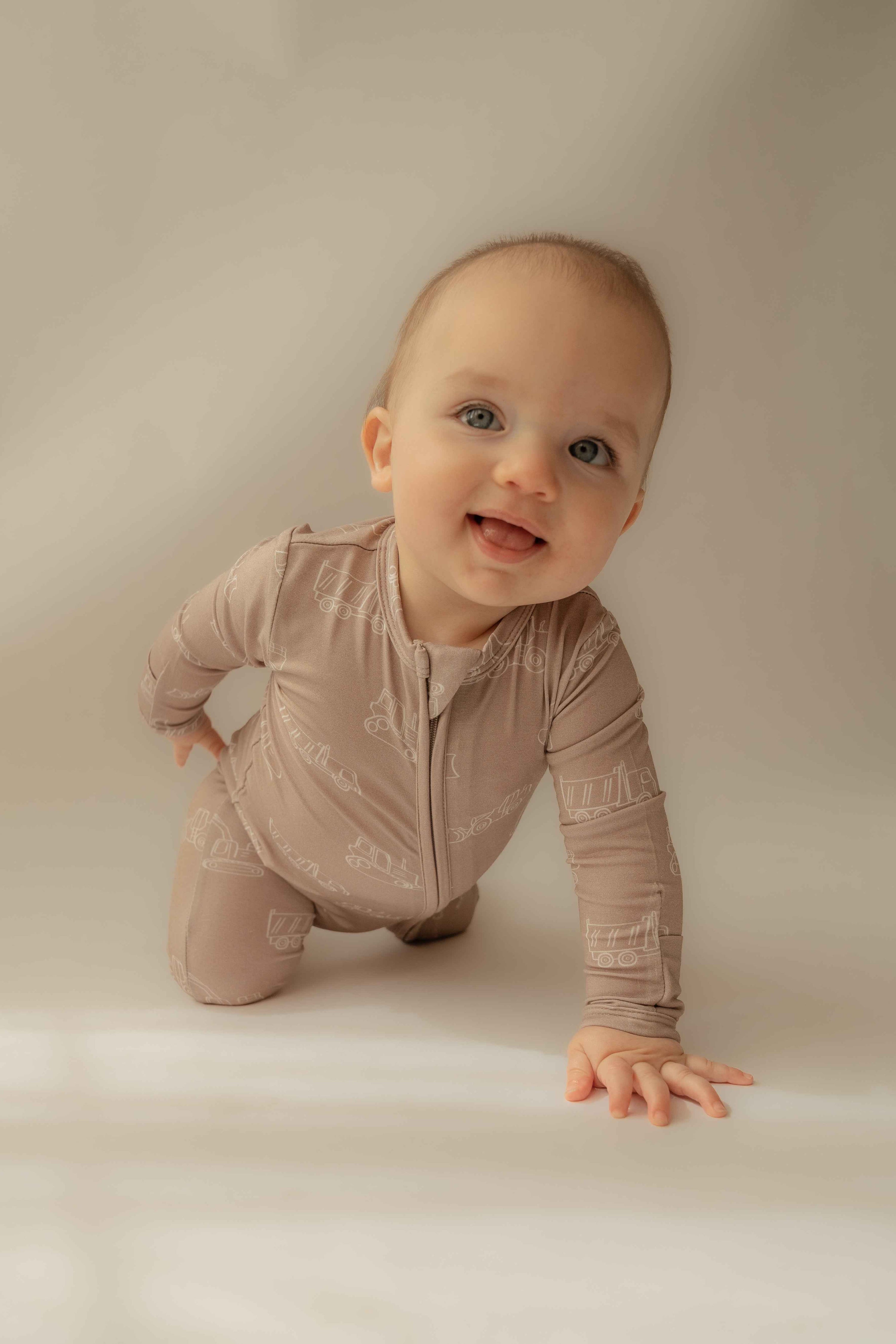 Groundbreaker Bamboo Zip Onesie