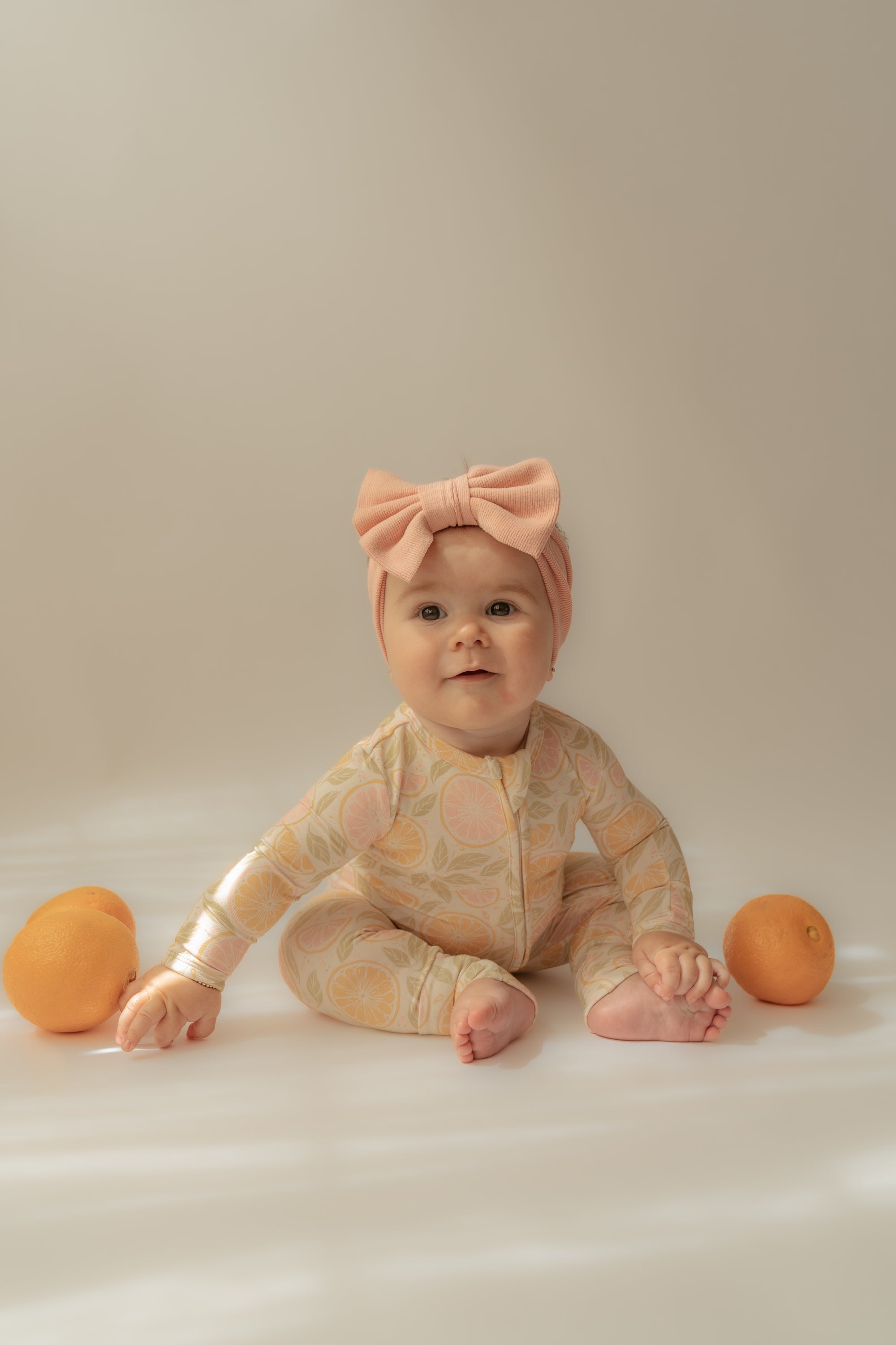 Sunkissed Squeeze Bamboo Zip Onesie