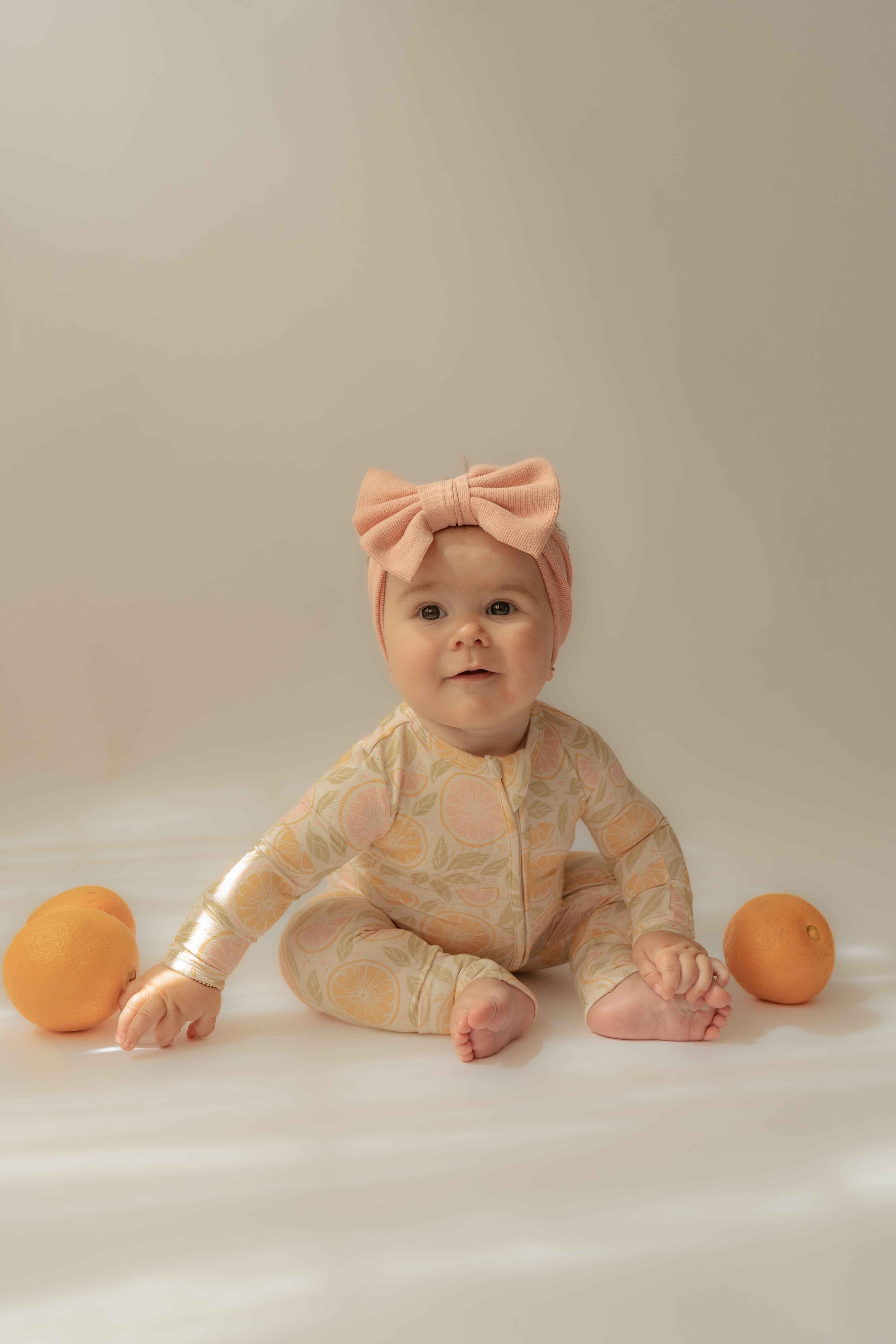 Sunkissed Squeeze Bamboo Zip Onesie